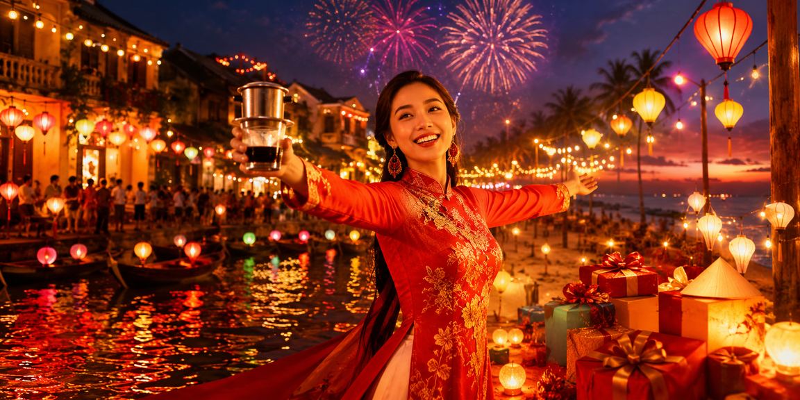 Người chơi Hội An ngồi tại quán cà phê thư giãn và giải trí có trách nhiệm